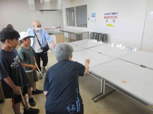 6月15日(日) あつまれ!放課後子どもクラブ「わりばしてっぽう」を開催しました。