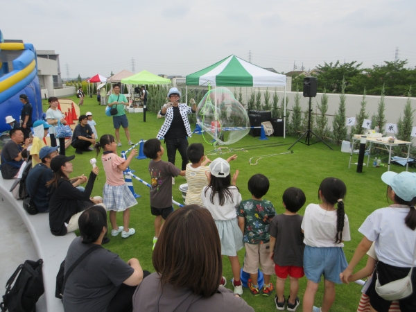 7月5日(土)屋上庭園イベント「アクアパラダイス」を開催しました