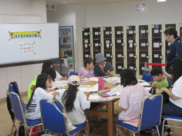 7月26日(土) あつまれ!放課後子どもクラブ「子どものあそび場」を開催しました。