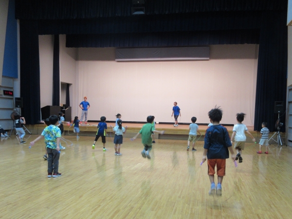 9月20日(土)「かけっこ&なわとび教室」を開催しました。