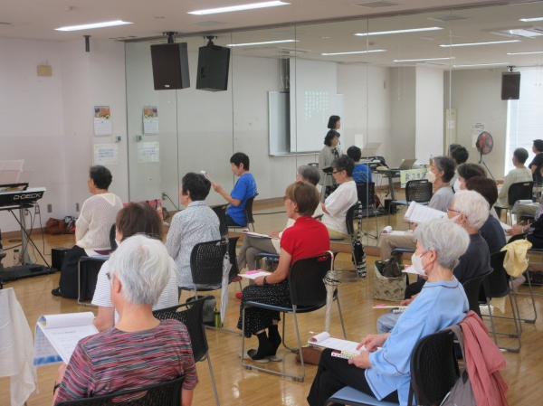 9月27日(土) 第一回 おあしす歌声広場を開催しました。